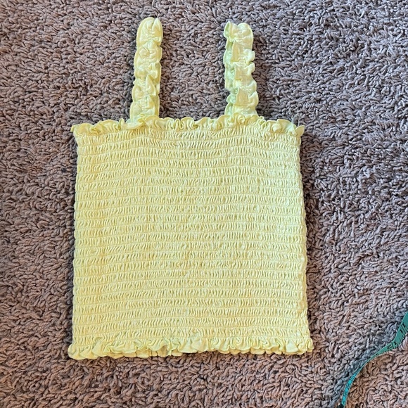 Long Crop Popcorn Tank - art class - Size L 10/12 - Picture 3 of 5